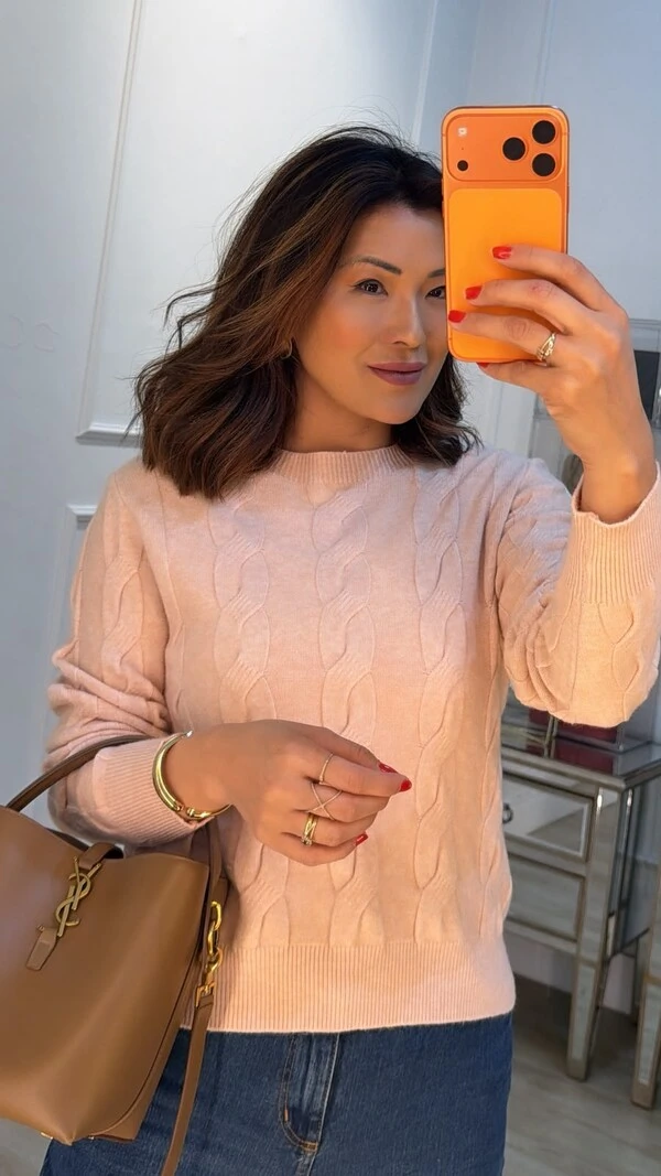 Blusa Tricot Rosangela Trançados Frontais