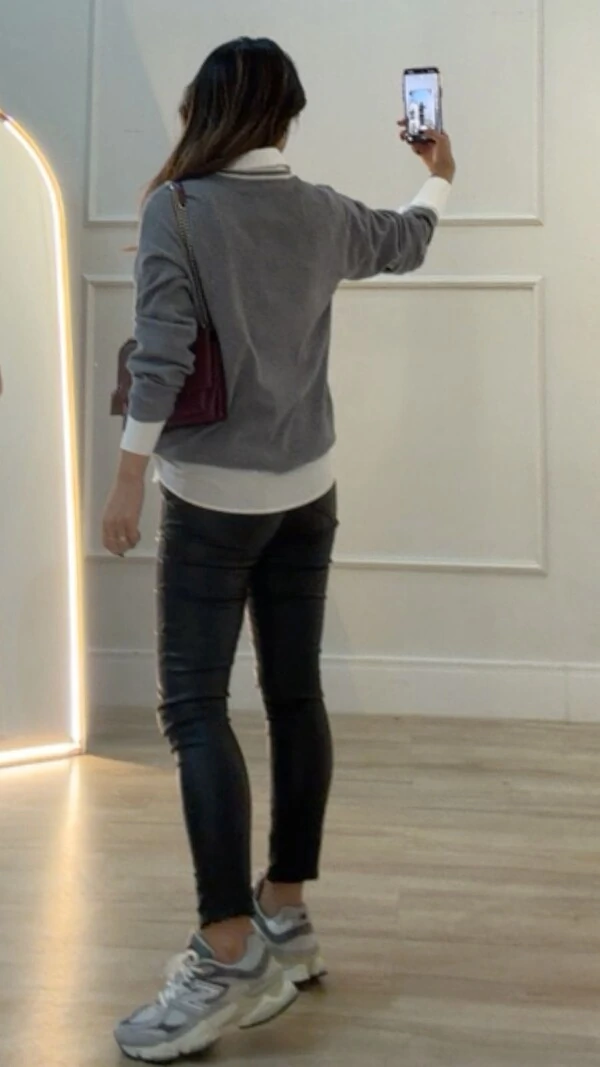 Blusa Tricot Jessica Detalhe Listrado Na Gola