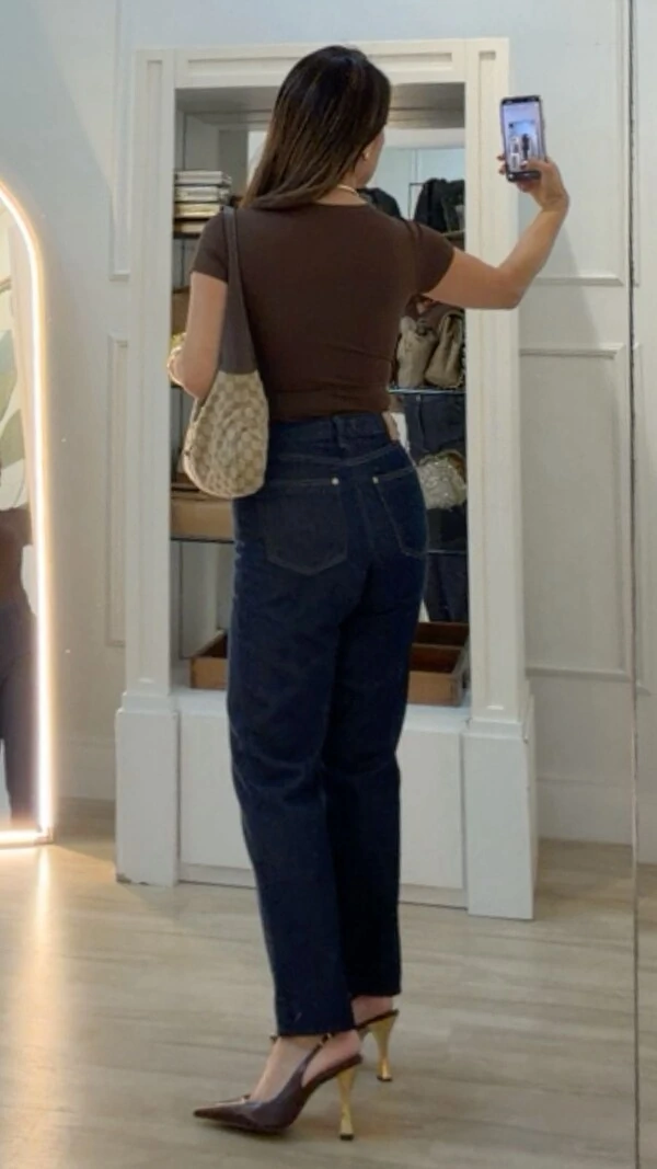 Blusa Cachequer Suplex Mangas Curtas Renata Decote V