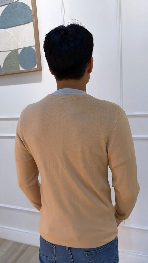 Blusa Tricot Básica Rafael Mangas Longas