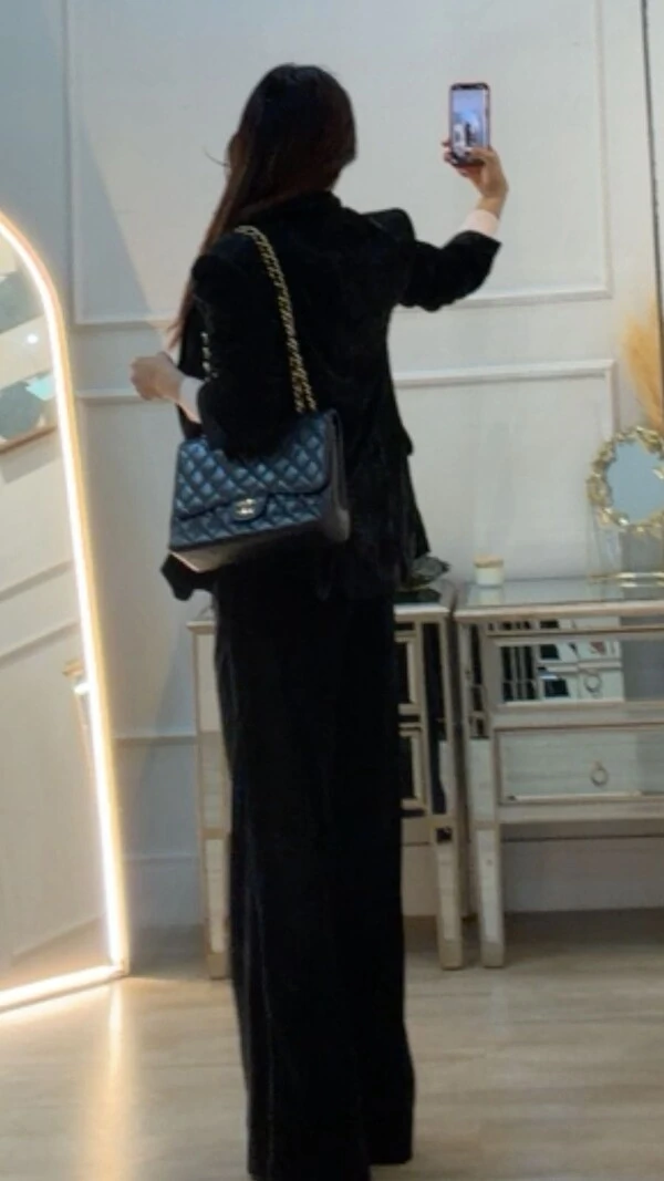 Blazer Veludo Melissa Botões Forrados