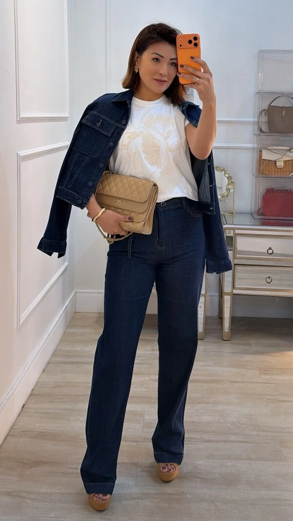Blusa De Malha Yasmin Bordado Frontal