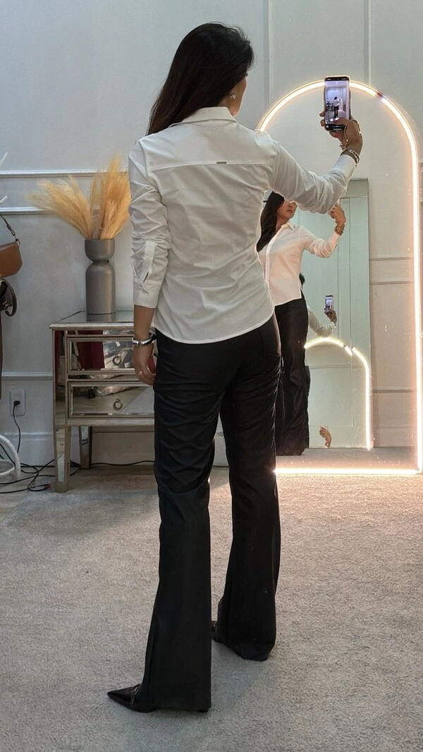 Camisa Tricoline Básica Jessica