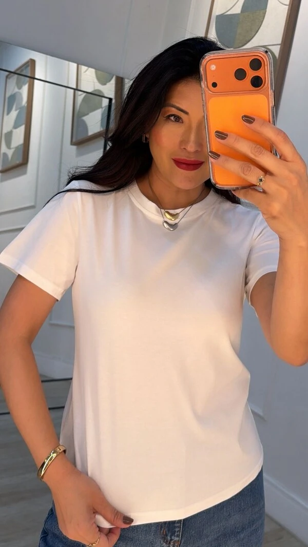 Blusa De Malha Antonella Gola Careca