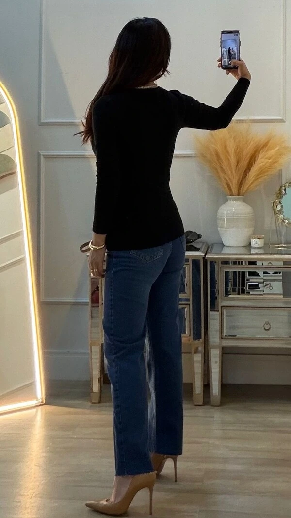 Blusa Tricot Katia Texturas E Detalhes Em Relevo Frontais