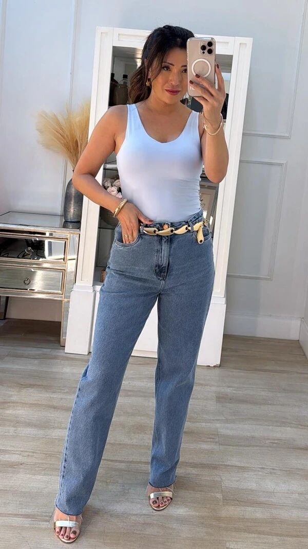 Regata Suplex Zoe Decote V Frontal