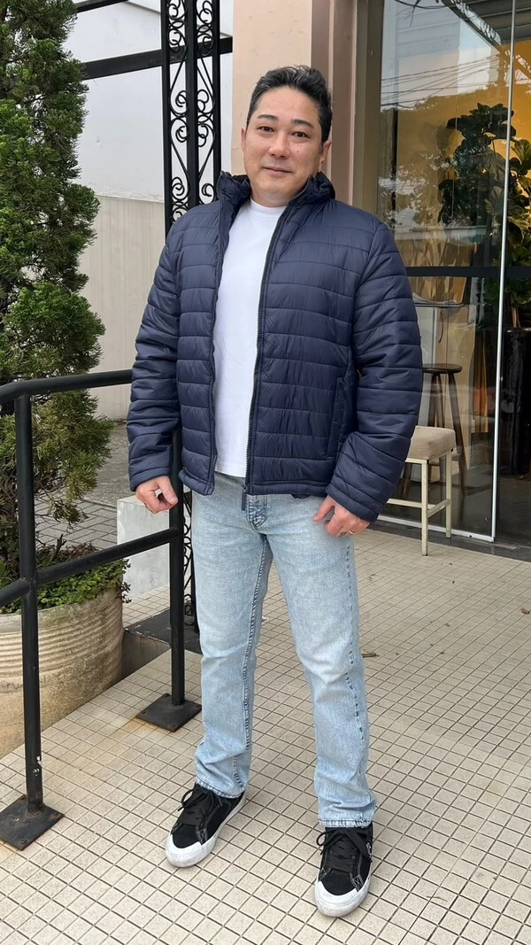 Jaqueta Casaco Nylon Felipe Forro Peluciado