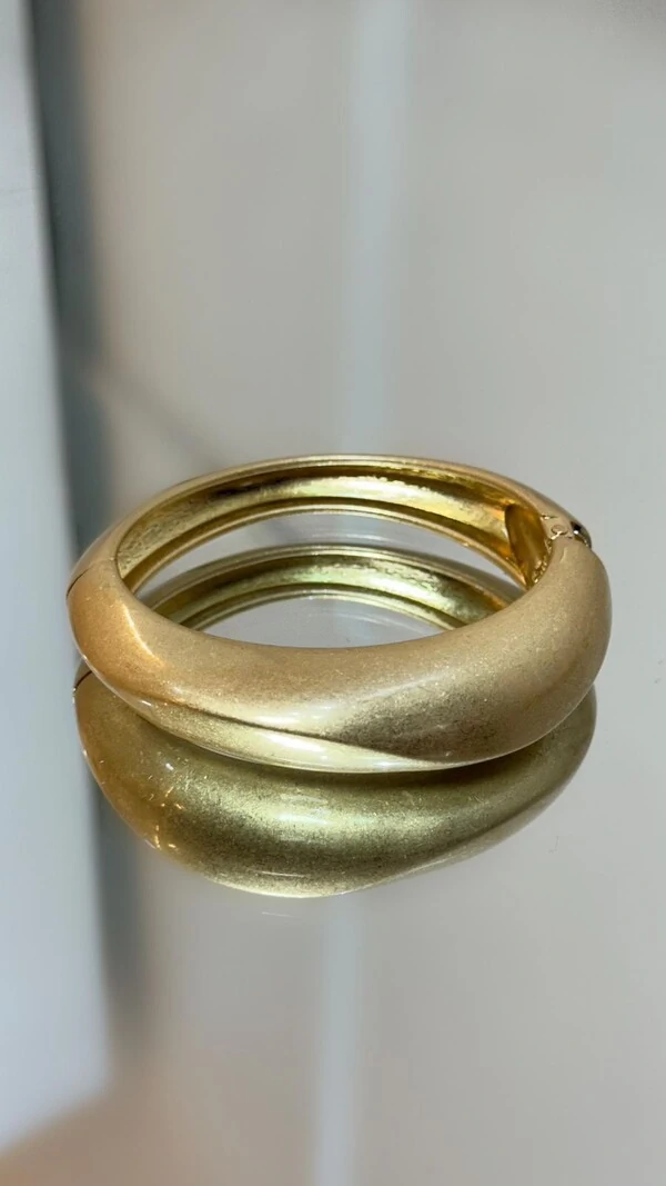 Bracelete Largo Oval Fosco