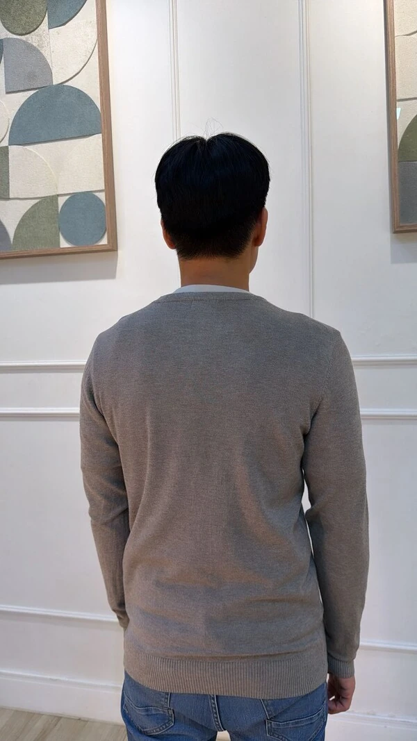 Blusa Tricot Básica Rafael Mangas Longas