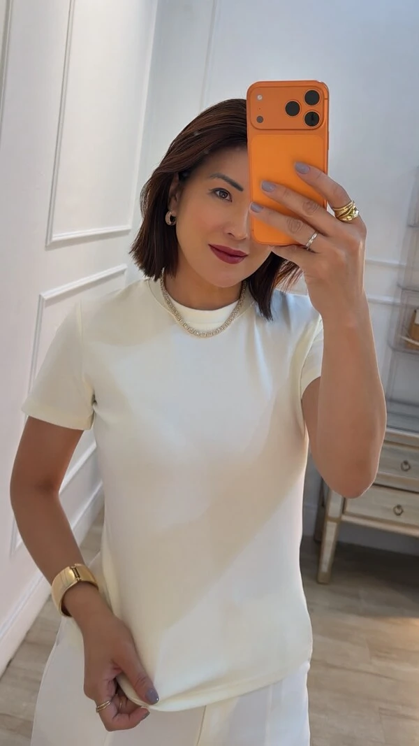 Blusa De Malha Joyce Texturas Caneladas