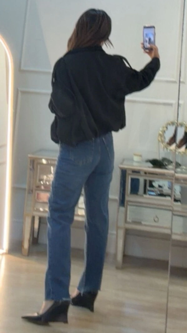 Jaqueta Casaco Balonê Suede Mirelle Martingalê Nos Ombros