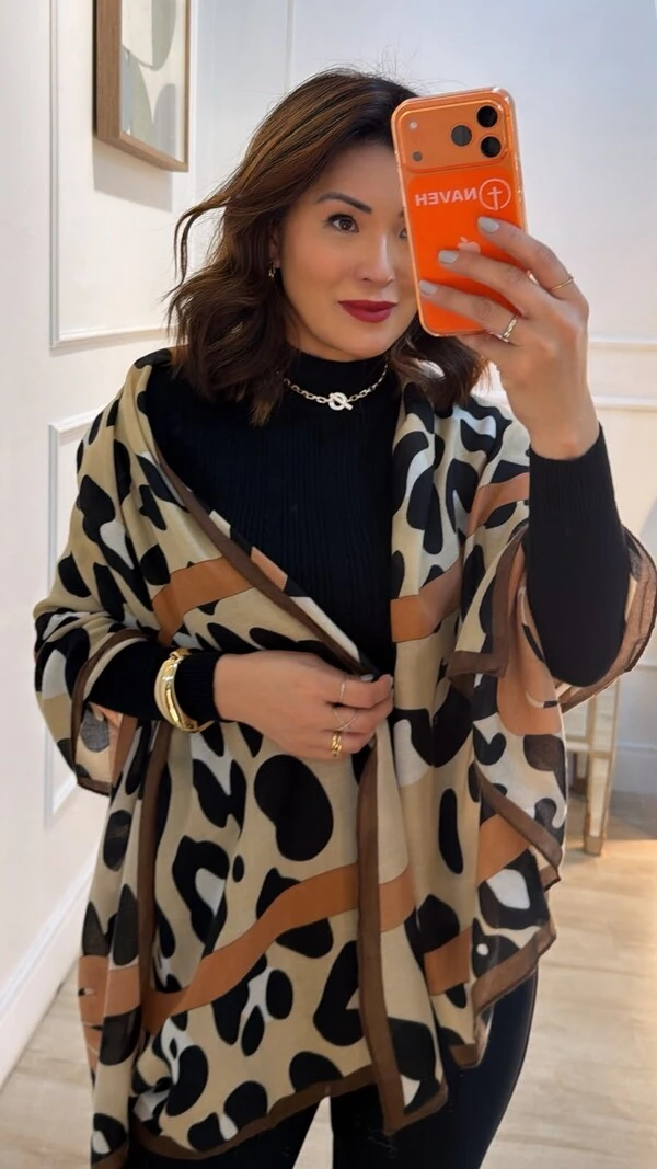 Lenço Animal Print