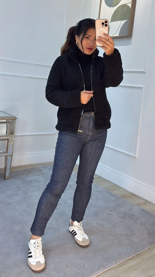 Calça Skinny Jeans Vania Botão Cobre