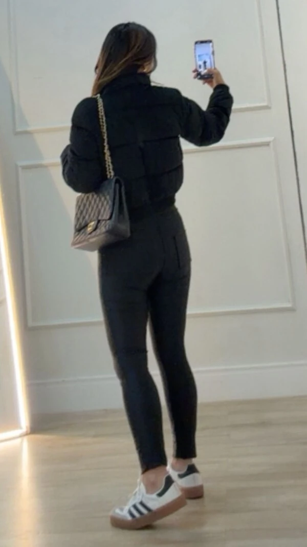 Jaqueta Bomber Veludo Cotelê Rebeca Pespontos Na Horizontal