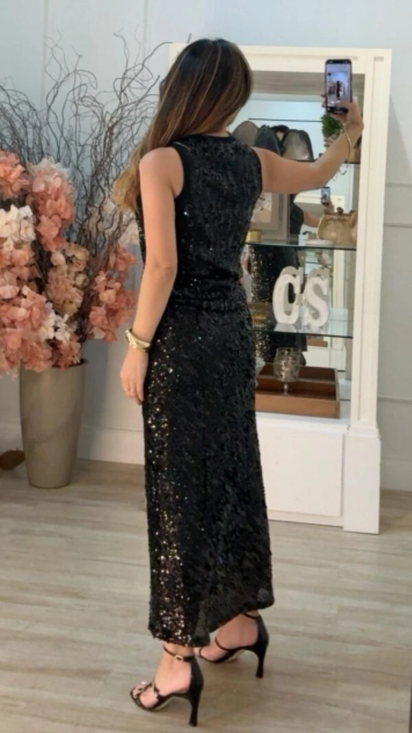 Saia Midi Paêtes Laisa