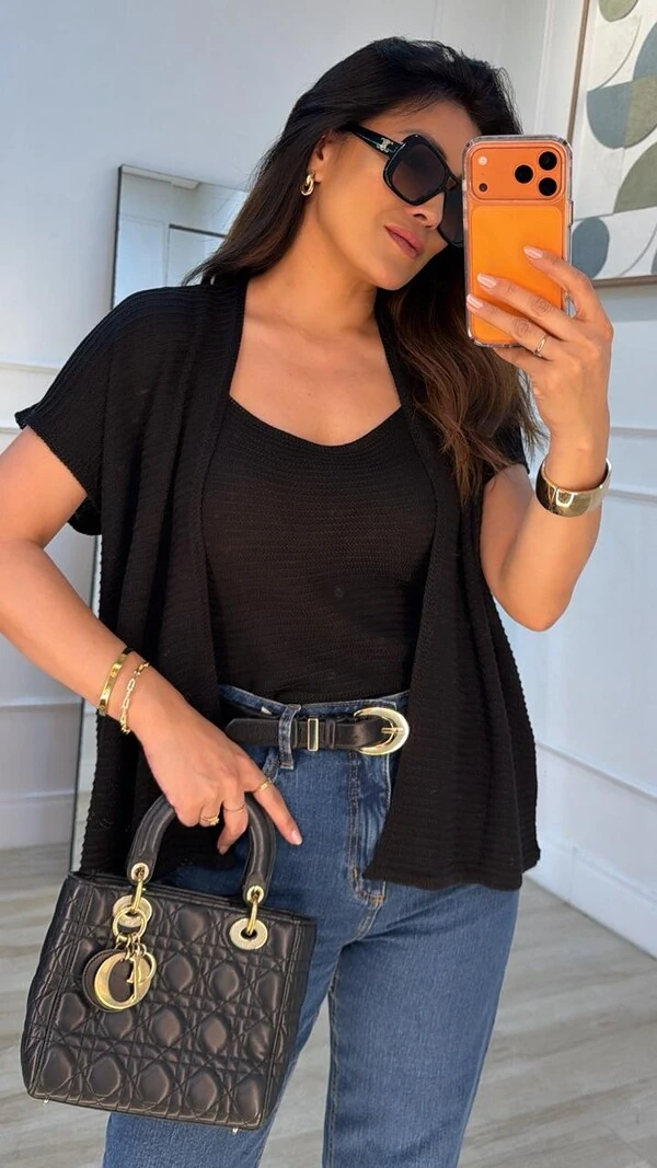 Twin Set Tricot Mariana Kimono & Regata