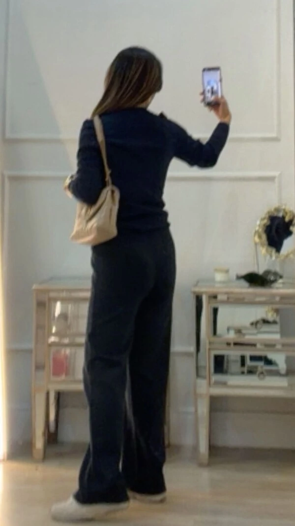 Blusa Tricot Manoela Punhos E Barrado Canelados