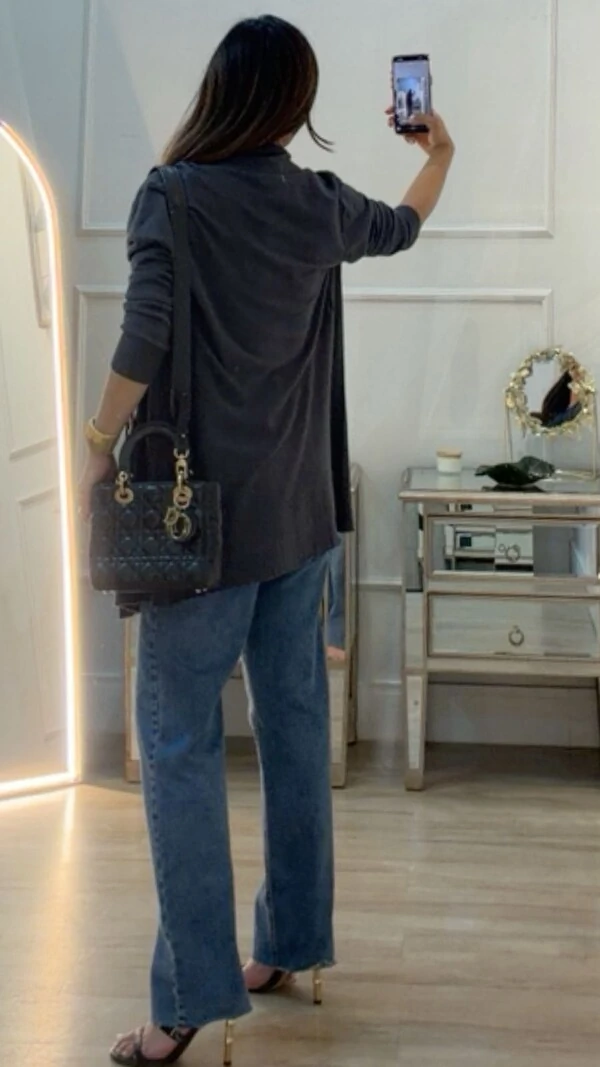 Cardigan Tricot Fabiola Nervuras Frontal Em Relevo