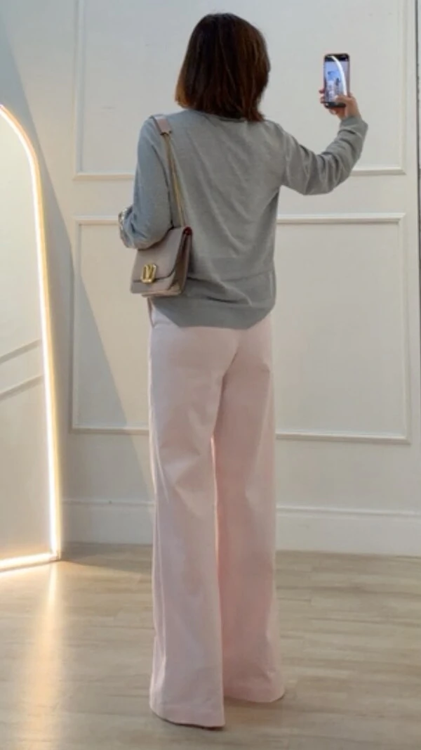 Blusa Ampla Tricot Brenda Com Entremeios