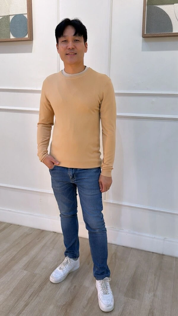 Blusa Tricot Básica Rafael Mangas Longas