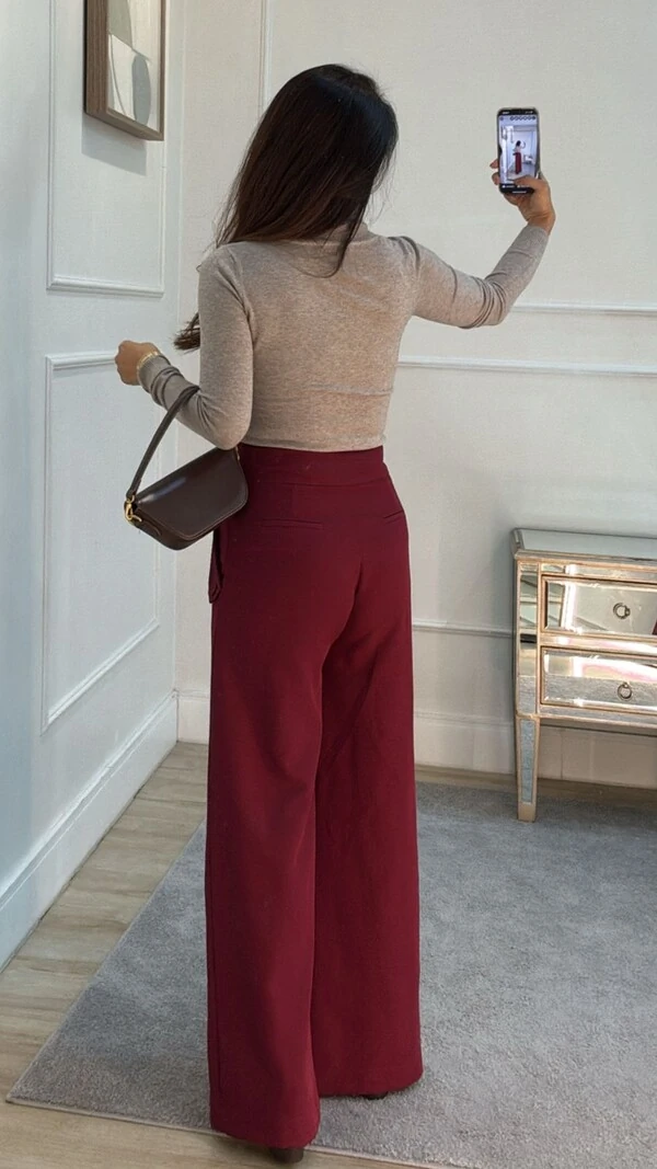 Blusa Tricot Anahí Gola Rolê