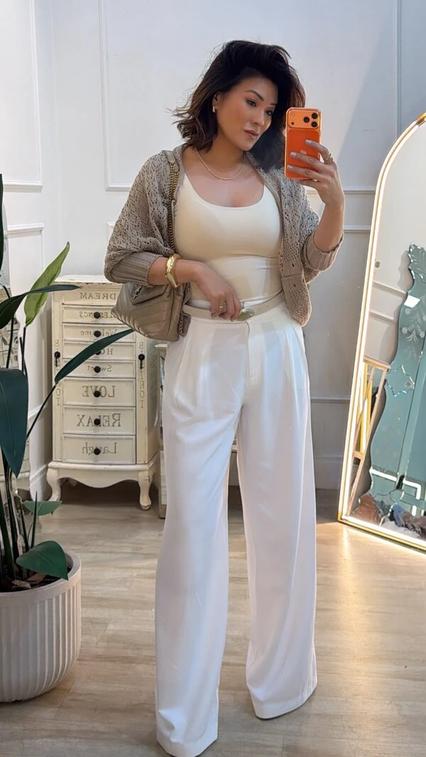 PRÉ-VENDA DATA ESTIMADA DE ENVIO DIA 04/11 Kimono Capa Tricot Lulu Punhos Largos Canelados