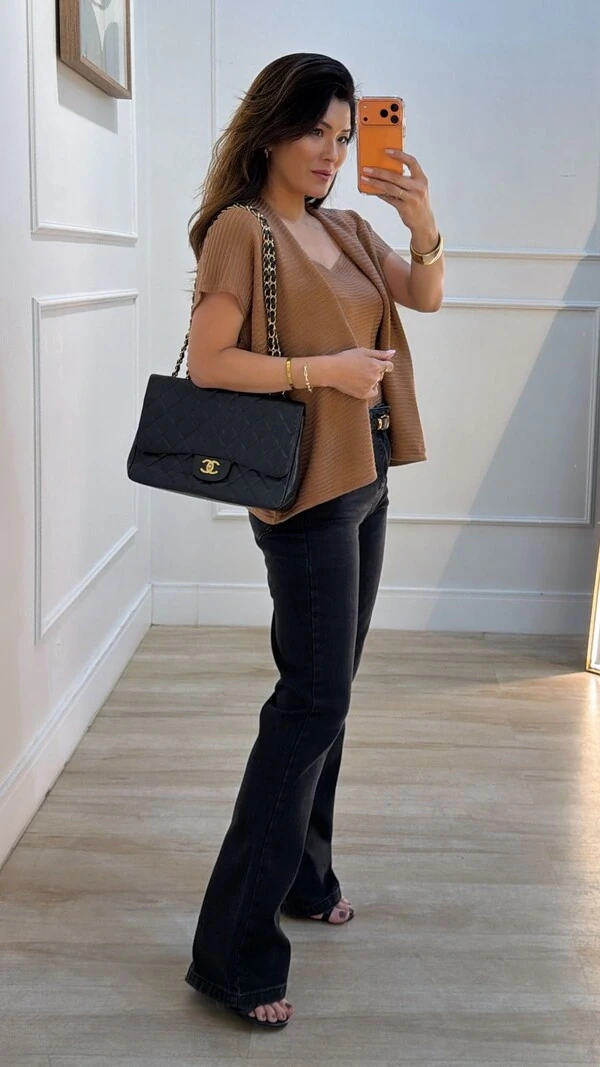 Twin Set Tricot Mariana Kimono & Regata