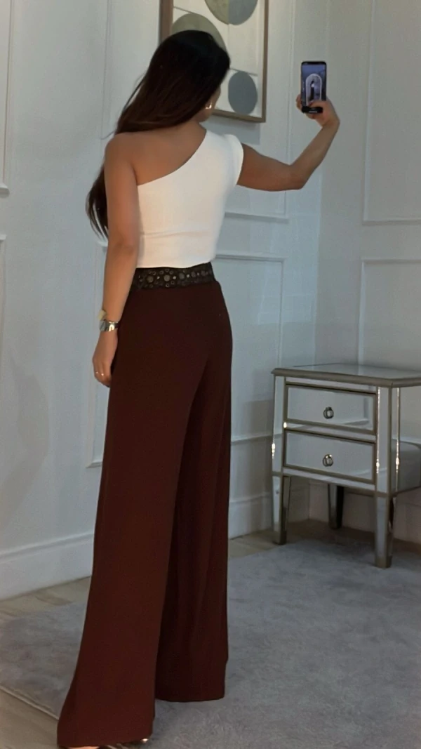 Blusa Tricot Lidiane Ombro Único Muscle