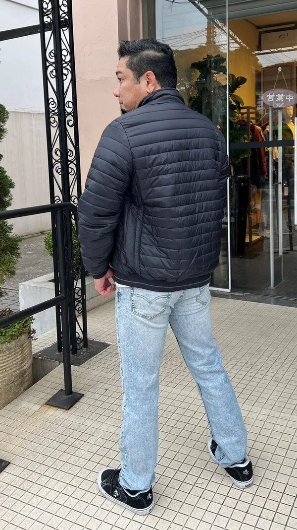 Jaqueta Casaco Nylon Luan Punhos E Barrado Largos Canelados