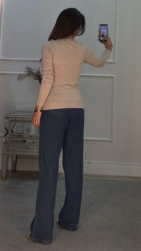 Sueter Tricot Catarina Texturizado Decote V