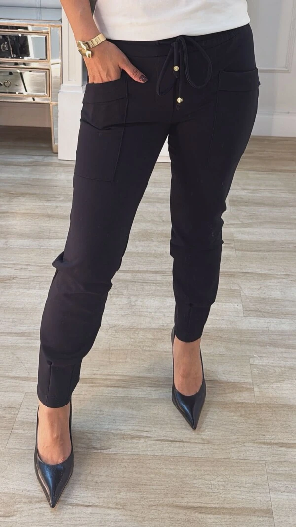 Calça Jogger Pala Larga Sheila Pregas No Barrado