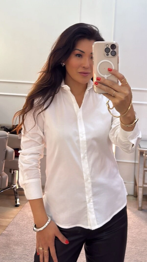 Camisa Tricoline Básica Jessica