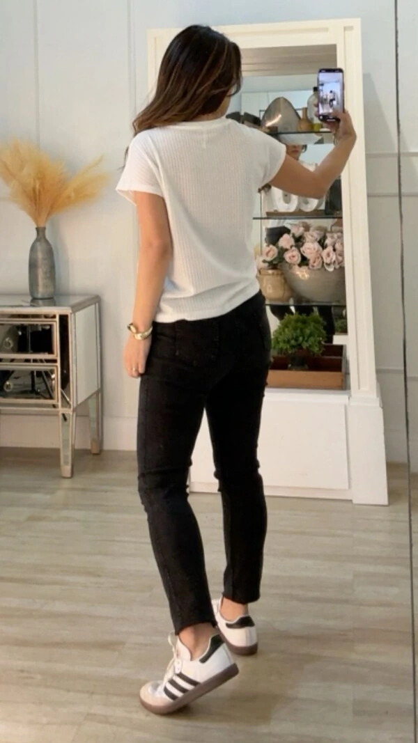 Blusa Ampla Karine Laterais Com Drapeado