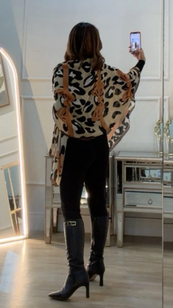 Lenço Animal Print