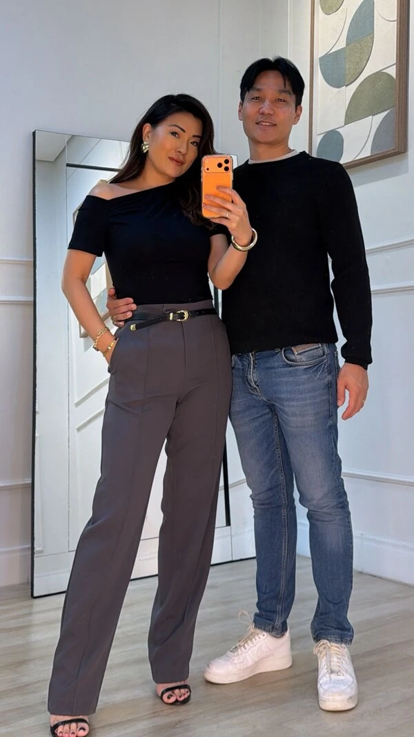 Blusa Tricot Ampla Rodrigo Gola Careca E Mangas Longas