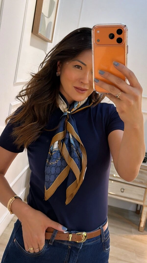Blusa Básica Gisele Gola Careca