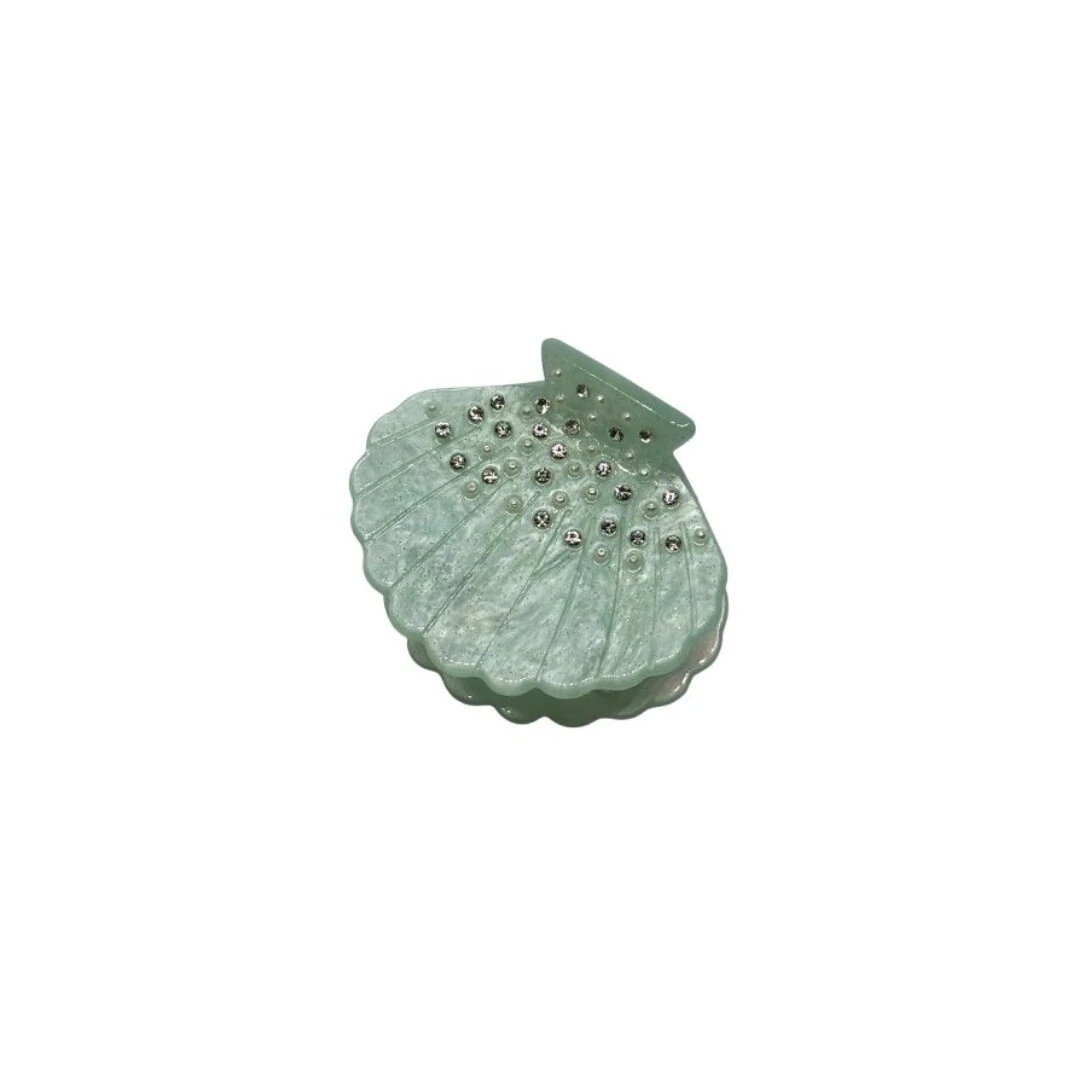 FotoPiranha Concha Acetato Verde Água Brilhos