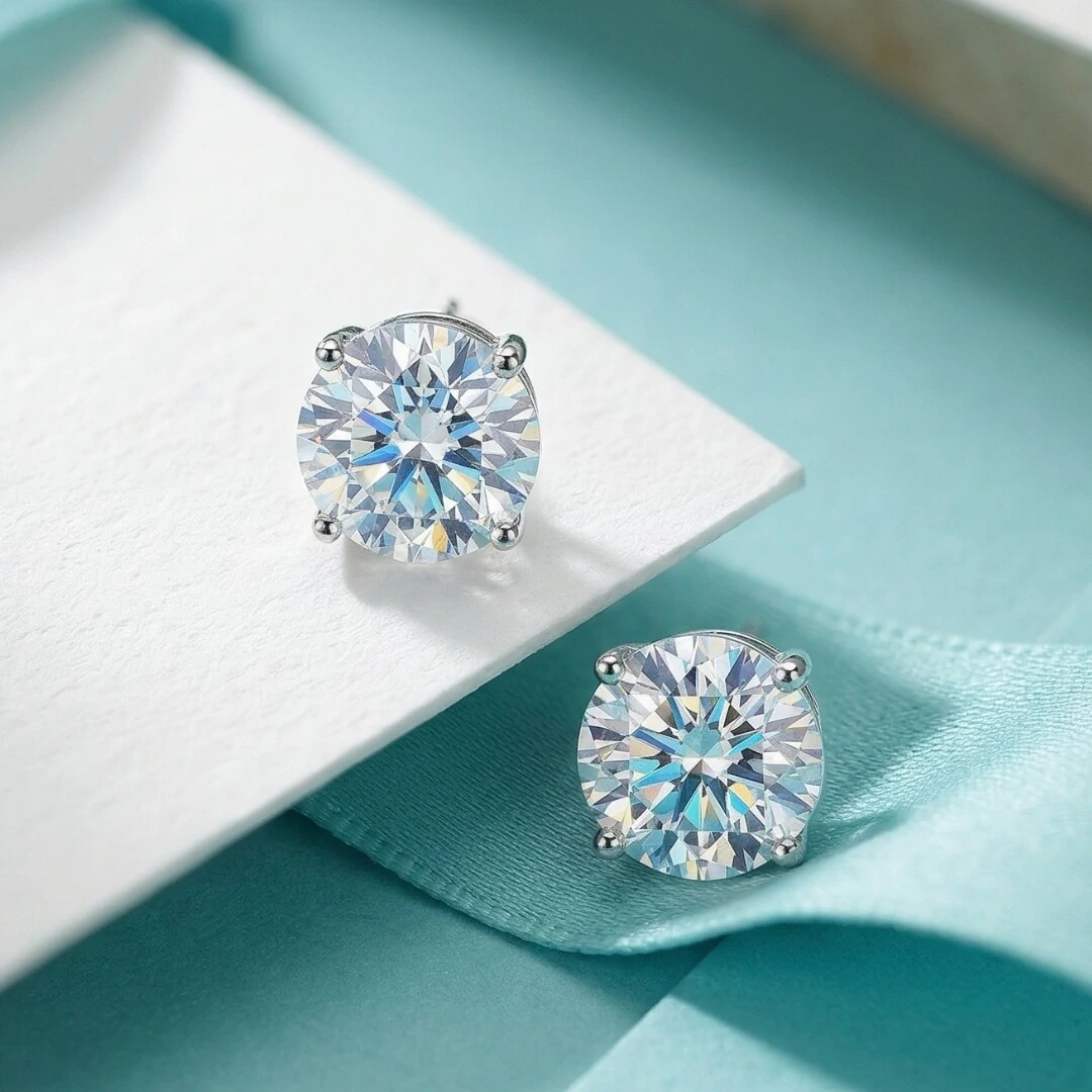 FotoBrinco Ponto de Luz Zircônia 8 MM Prata 925