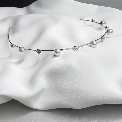 FotoTiara Pérolas e Cristais