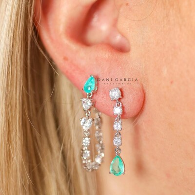 FotoBrinco Riviera Gota Colombiana Ponta Prata 925