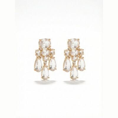 Foto Brinco Lili Banho de Ouro 18 K