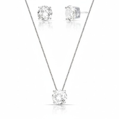 Foto Conjunto Ponto de Luz 10 MM Duda Ródio Branco