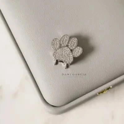 Foto Berloque Patinha Prata 925- charm
