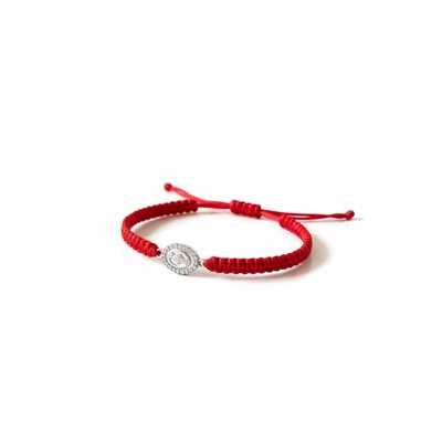 Foto Pulseira Fio Encerado Nossa Senhora das Graças Prata 925