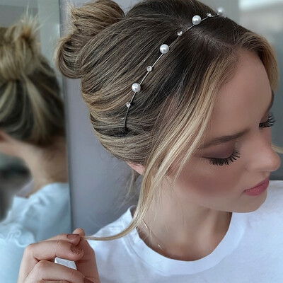 Foto Tiara Pérolas e Cristais