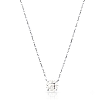 Foto Colar Pingente Moissanite Illusion Prata 925 | Dani Garcia