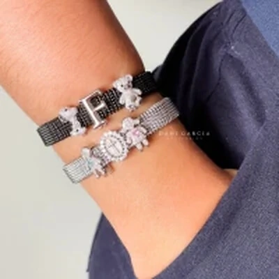 Foto Berloque Menina Prata 925- charm