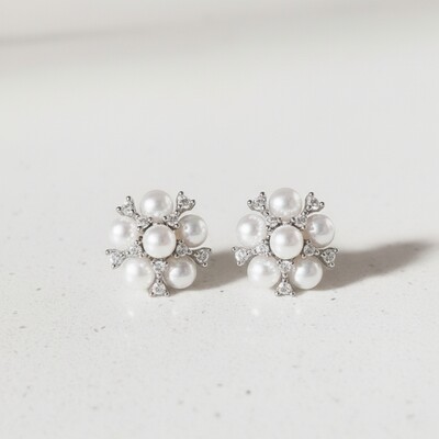 FotoBrinco Pérola Ana Pequeno Prata 925