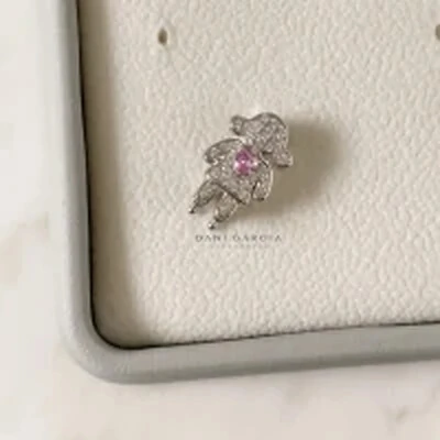 Foto Berloque Menina Prata 925- charm