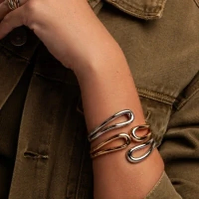 Foto Bracelete Articulado Gotas Duo - Mix de Banhos